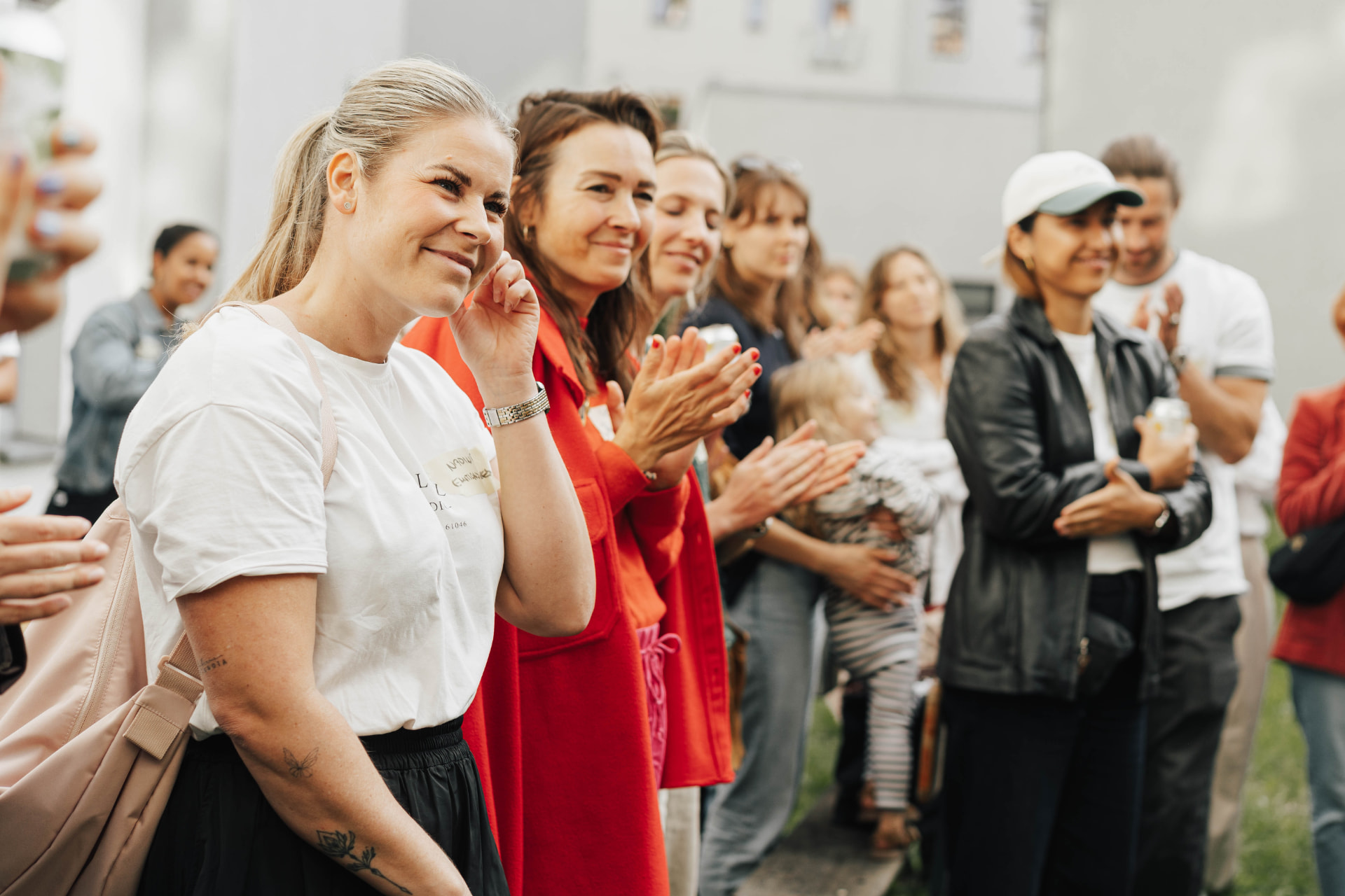 Nadine Wiewiorra auf einer Community-Veranstaltung